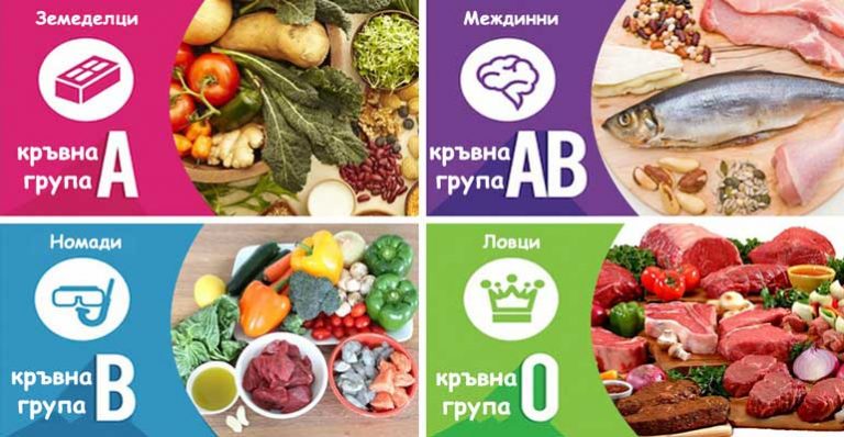 Диета според кръвната група – Хранене за групи O, A, B и AB