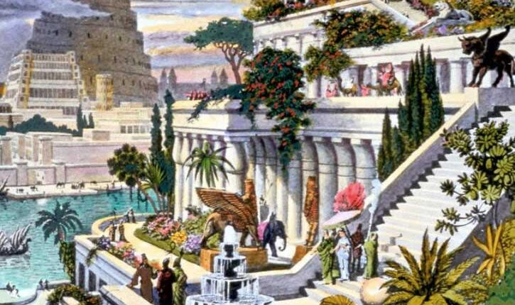 Висящите градини на Вавилон