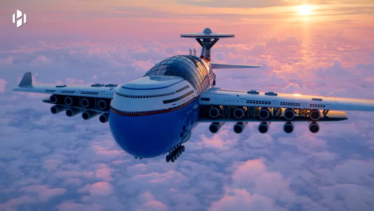 Sky Cruise Летящият хотел на бъдещето