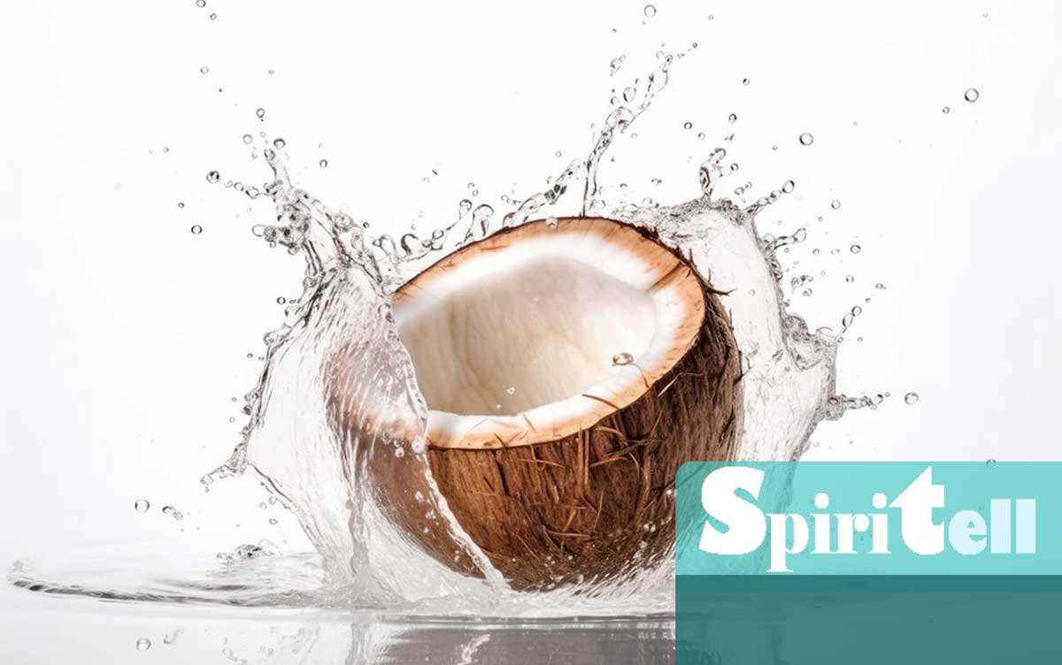 Използването на кокосова вода за коса редовно помага за постигането