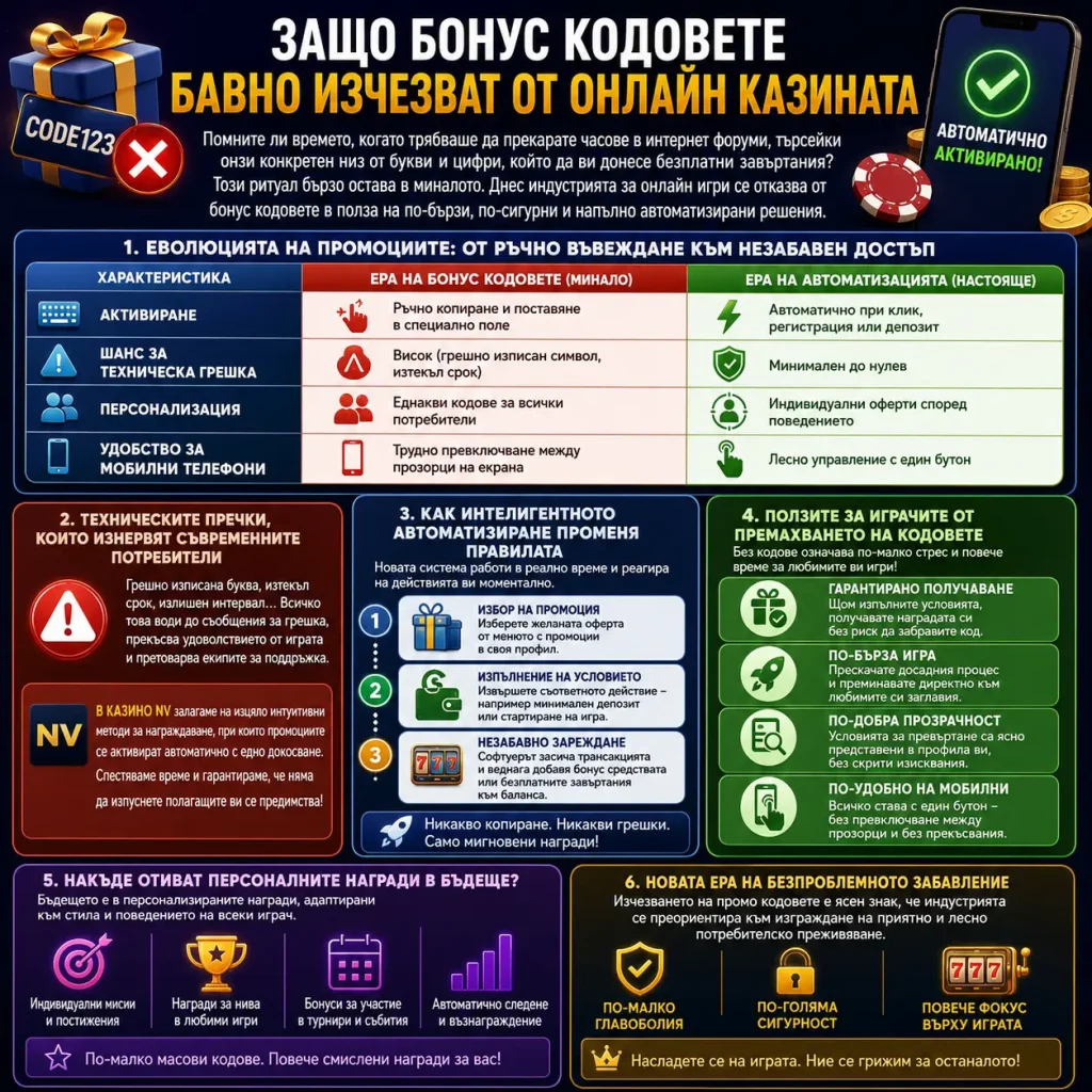 Защо бонус кодовете бавно изчезват от онлайн казината
