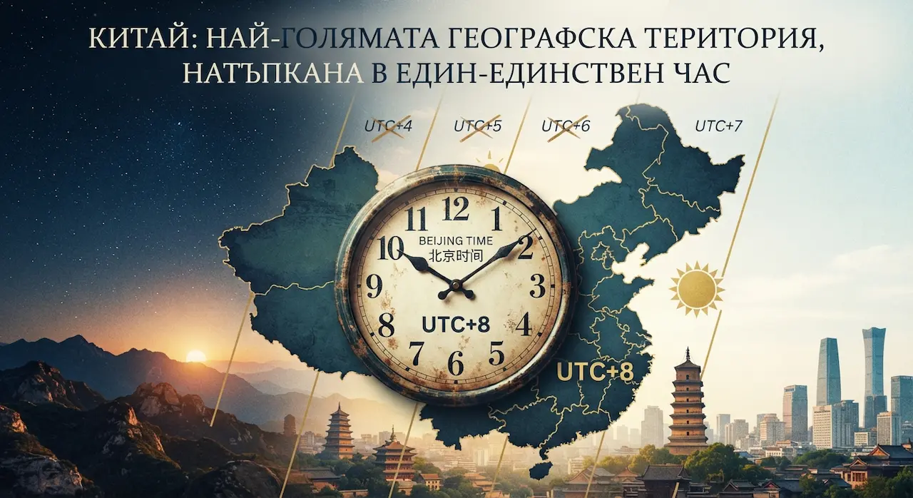 Китай: Най-голямата географска територия, натъпкана в един-единствен час